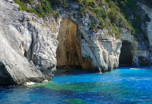 Grotten, Insel Antipaxos