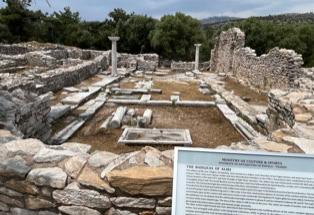 Aliki, antike Stadt auf Thassos