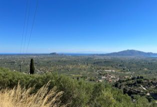 Blick auf Zakynthos