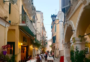 Altstadtgasse, Korfu Stadt