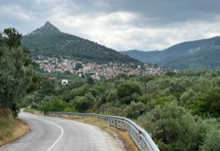 Fahrt nach Panagia, Thassos