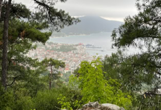 Thassos. Blick auf Limenas.