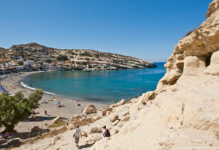 Zentralkreta, Strand