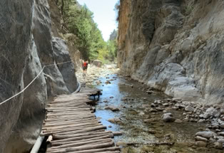Westkreta, Samaria-Schlucht