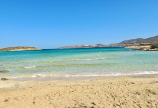 Antiparos, Sandstrand