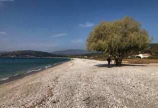 Samos, Strand
