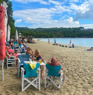 Skiathos, Sandstrand