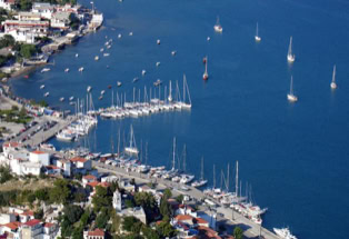 Skiathos, Yachthafen