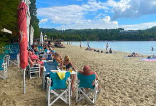 Skiathos, Strandleben