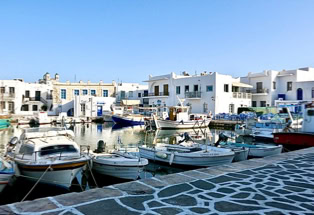 Antiparos, Hafen