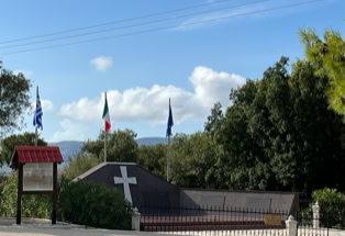 Grabmal für italienische Ssoldaten auf Kefalonia