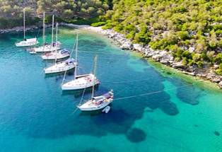 Seglerspot, Peristera