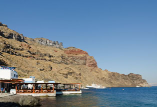 Thiassia. Griechische Insel neben Santorin.