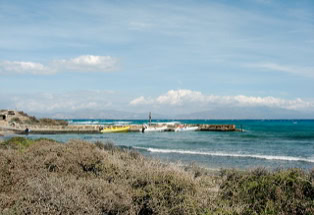 Chrissi. Griechische Insel für einen Tagesausflug von Kreta.
