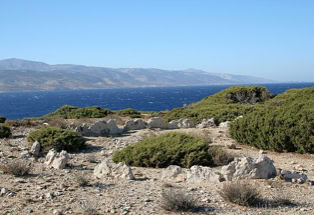 Koufonisi, unbewohnte griechische Insel