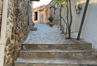 Stadt Chios, Straße
