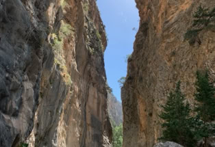 Westkreta, Samaria-Schlucht