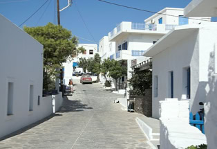 Gasse auf Schinoussa