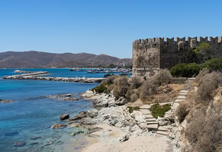Johanniterfort auf der griechischen Insel Euböa