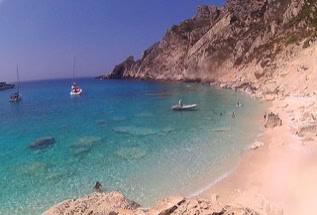 Aspri ammos strand Othoni