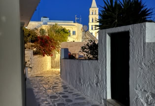 Gasse auf Tinos