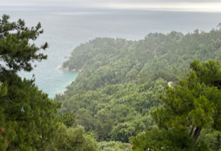 Wandern auf Thassos.